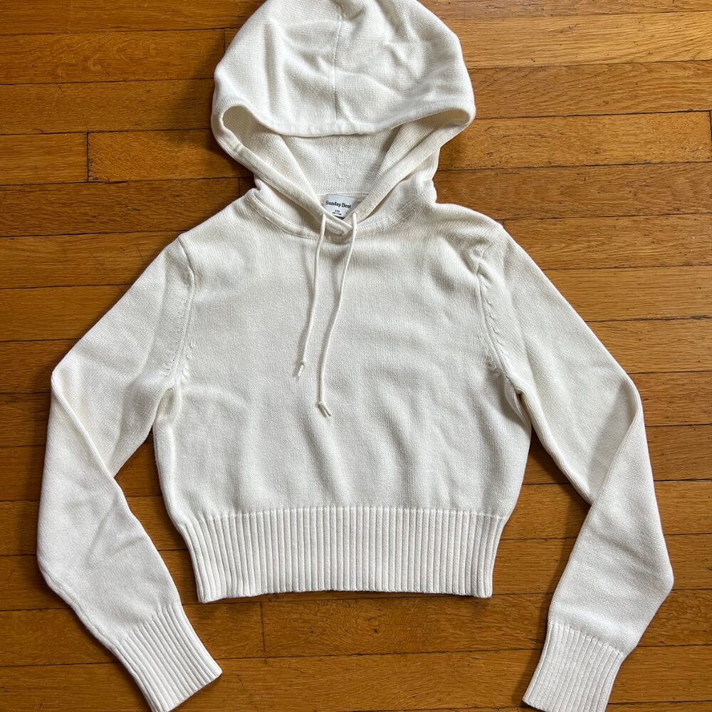 Aritzia Sunday Best | Cropped Knit Sweatshirt